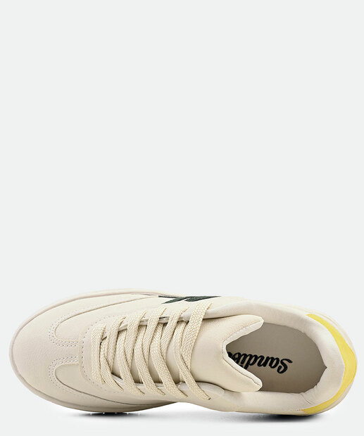 Tênis Feminino Copa Do Mundo Recorte Marisa Off White 