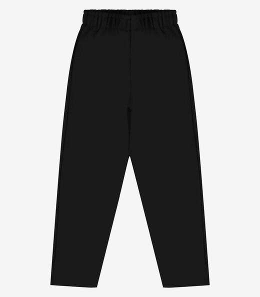 Calça Infantil Moletom Rovitex Kids Preto