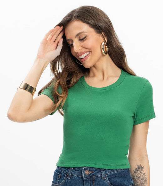 Blusa Feminina Infinita Cor Verde
