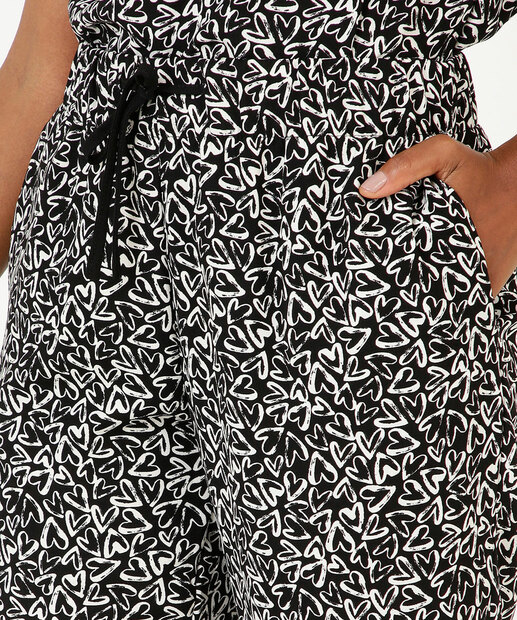 Calça Feminina Reta Coração Marisa 