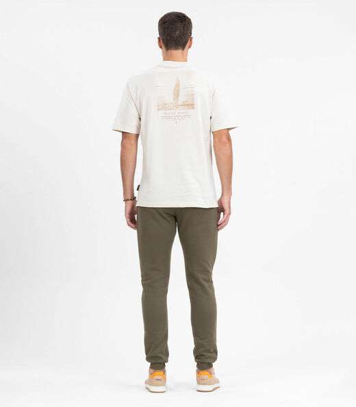 Calça Masculina Em Moletinho Diametro Verde