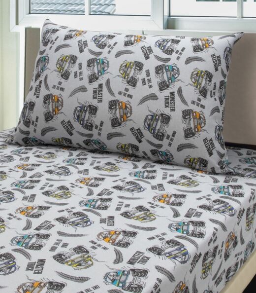 Image_Jogo De Cama Solteiro Kids Doce Vida Cinza