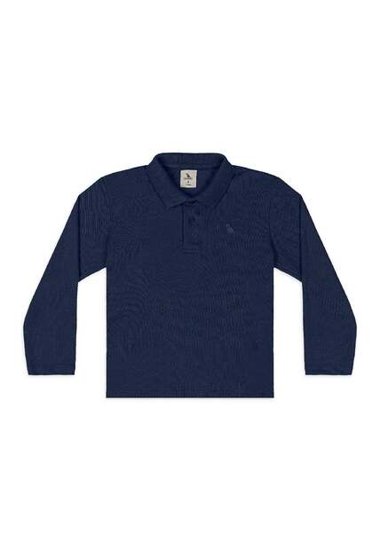 Camisa Polo Infantil em Piquet Quimby
