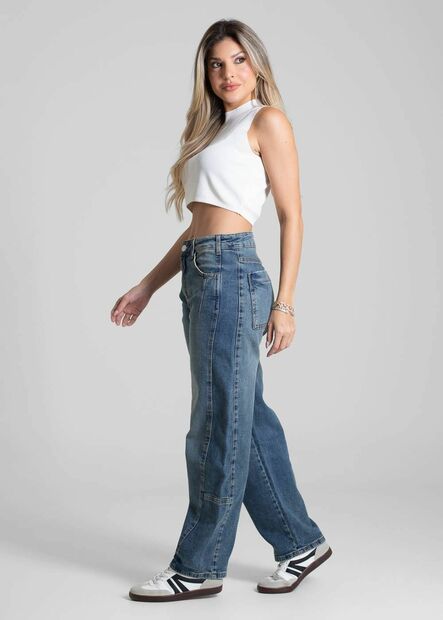 Calça Jeans Sawary Barrel - 282582