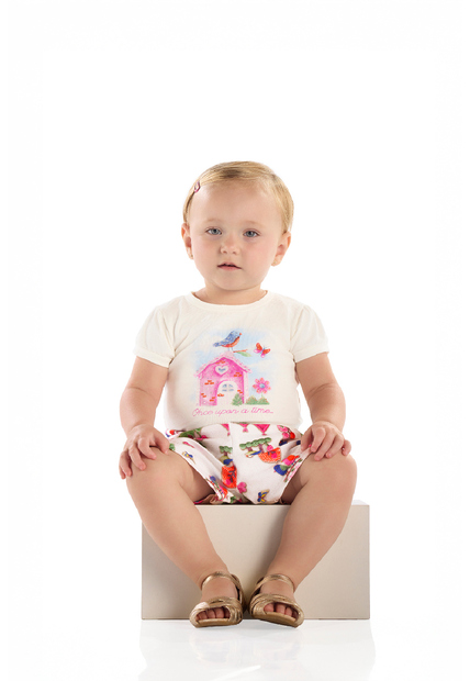 Image_Conjunto Blusa Strass e Short Menina Quimby