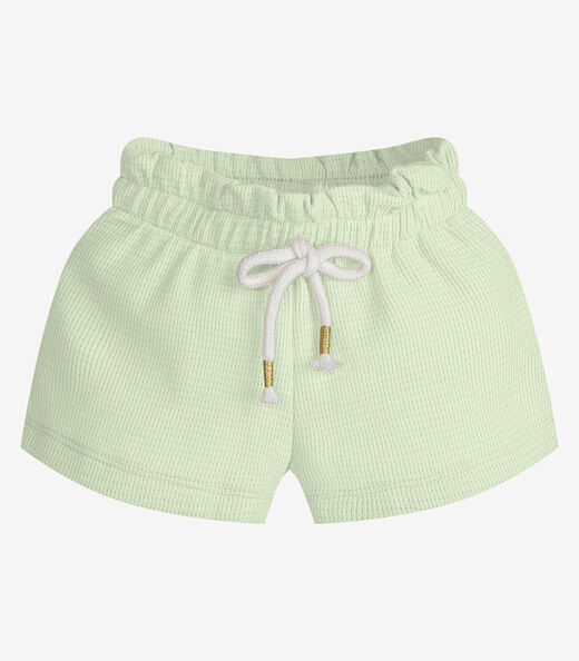 Conjunto Menina Blusa Com Shorts Trick Nick Verde