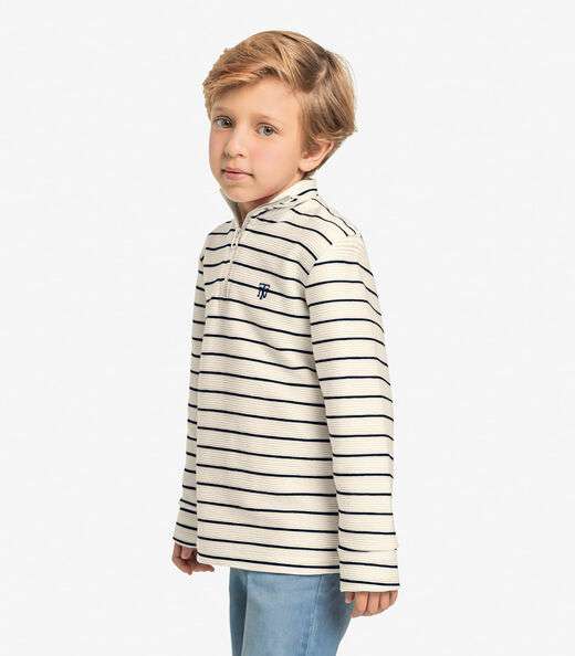 Blusão Infantil Masculino Trick Nick Bege