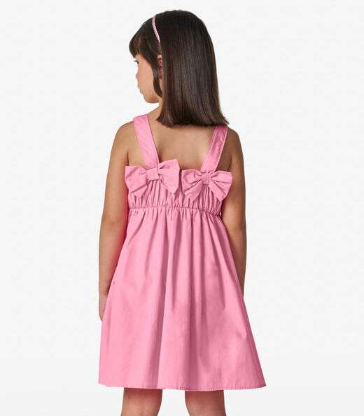 Vestido Feminino em Tricoline Trick Nick Rosa