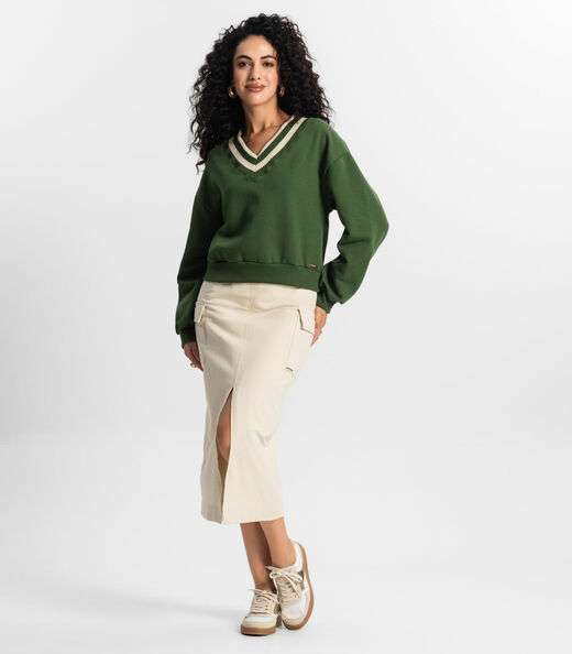 Blusão Feminino Rovitex Verde