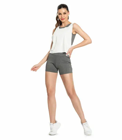 Cropped Feminino Basic FTK Fitness Bege