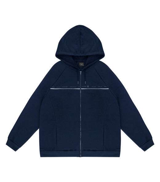 Image_Jaqueta Masculina Plus Size Com Capuz Diametro Azul