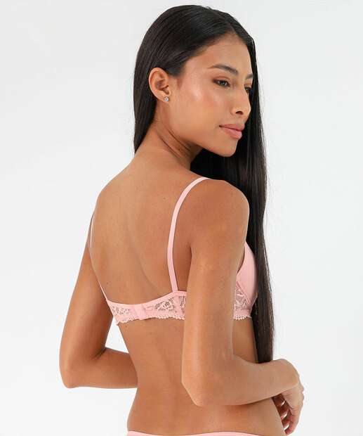 Kit 2 Sutiãs Com Base E Com Bojo Recorte Marisa