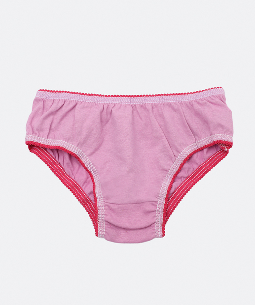 Kit Calcinha Infantil Feminina com 3 Peças Marisa