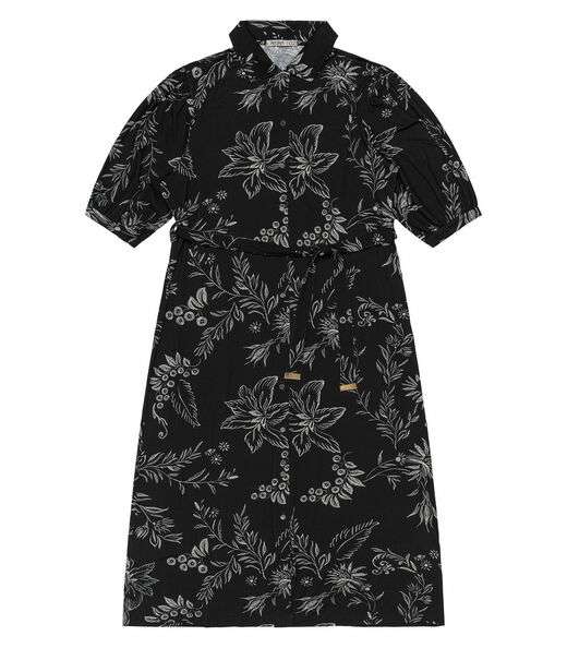 Vestido Midi Feminino Plus Size Secret Glam Preto