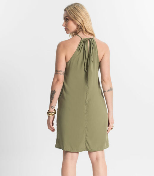 Vestido Feminino Tecido Viscose Select Verde