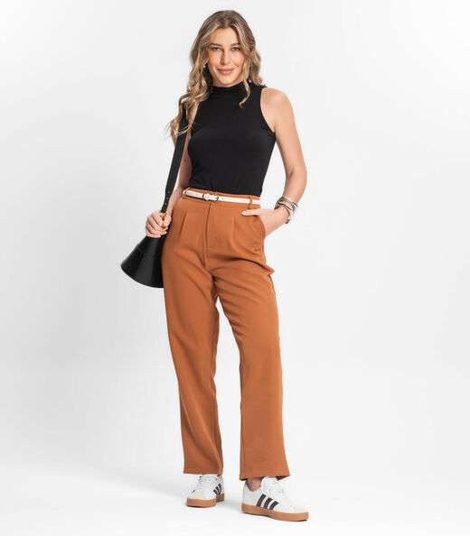 Regata Feminina Gola Alta Endless Preto