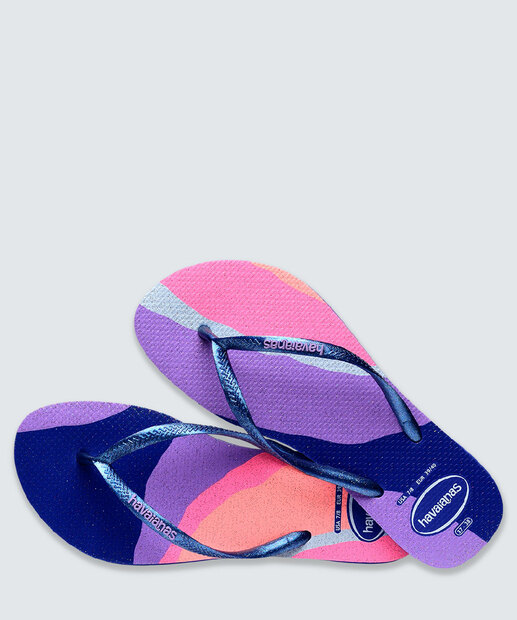 Chinelo Havaianas Feminino Slim Palette Glow