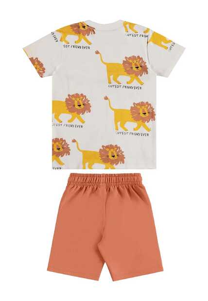 Conjunto Camiseta e Bermuda Up Baby