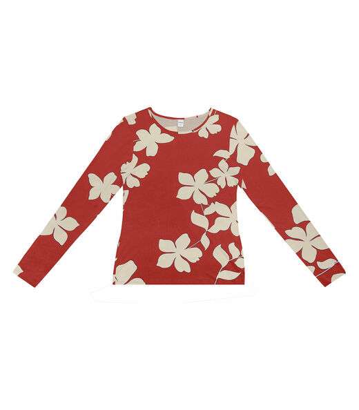 Blusa Manga Longa Feminina Rovitex Laranja