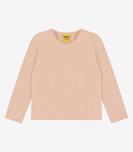 Image_Blusa Manga Longa Infantil Feminina Rovitex Kids Rosa
