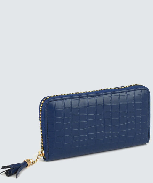 Carteira Feminina Textura Croco Gash