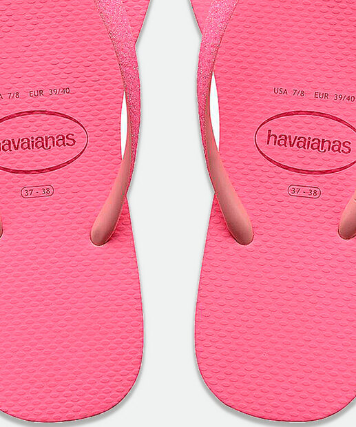 Chinelo Havaianas Feminino Slim Glitter