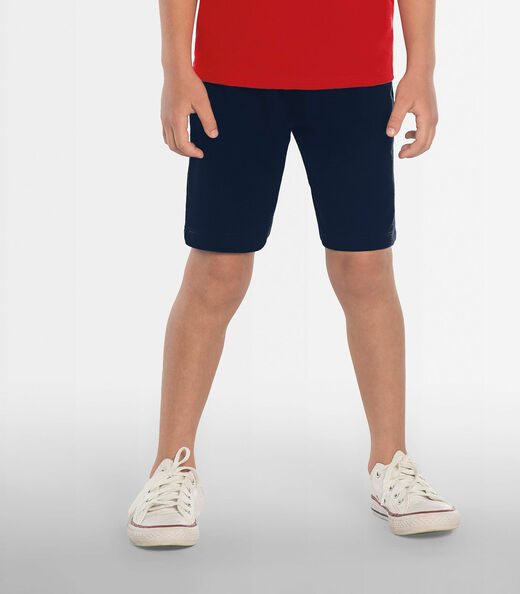 Bermuda Básica Infantil Masculina Rovitex Kids Azul