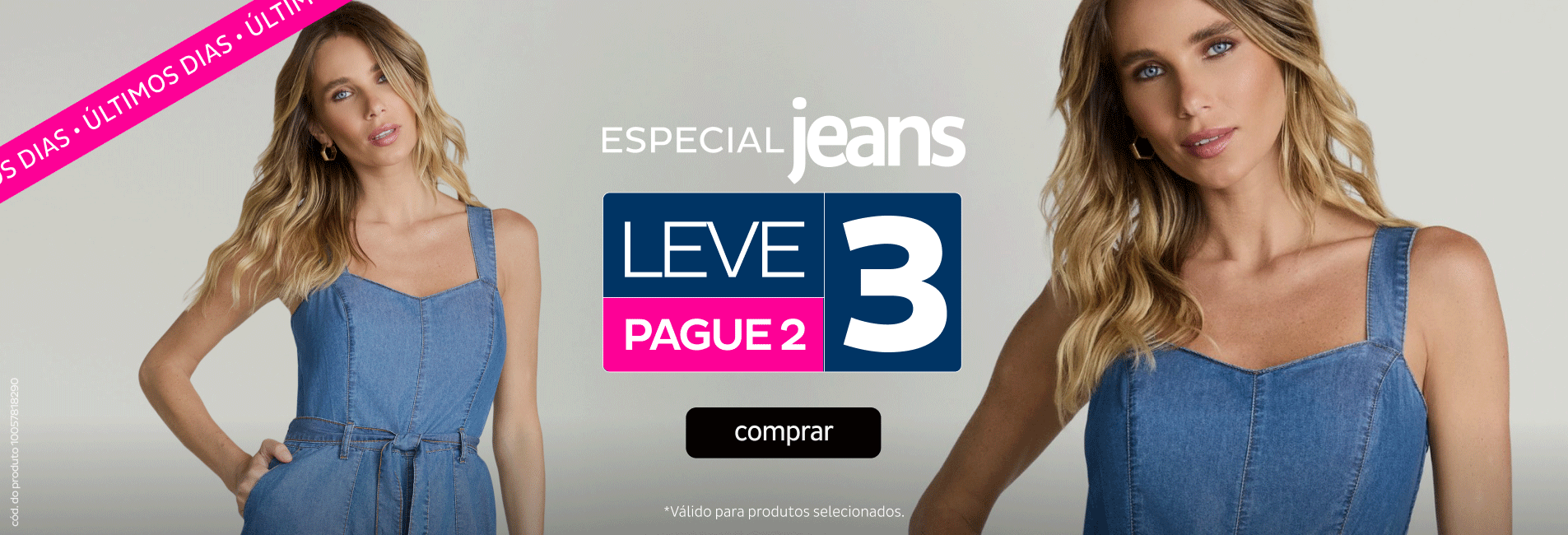 Leve 3 Pague 2 - Jeans
