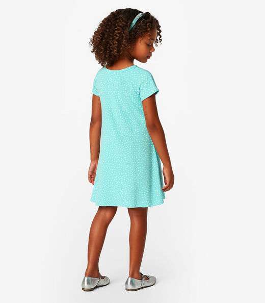 Vestido Menina Infantil Select Azul