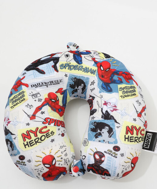Almofada Pescoço Homem Aranha Marvel Branco
