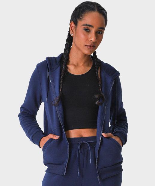 Image_Casaco Feminino Moletom Fitness Marisa Azul