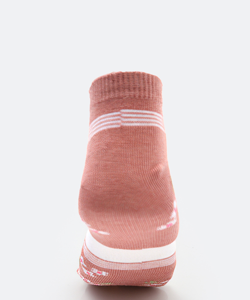 Kit 3 Pares Meias Cano Curto Feminina Marisa Rosa