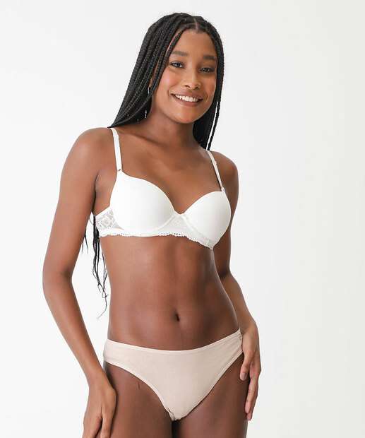 Kit 2 Calcinhas Tanga Básica DelRio 