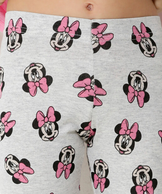 Calça Infantil Legging Minnie Disney Tam 4 a 10