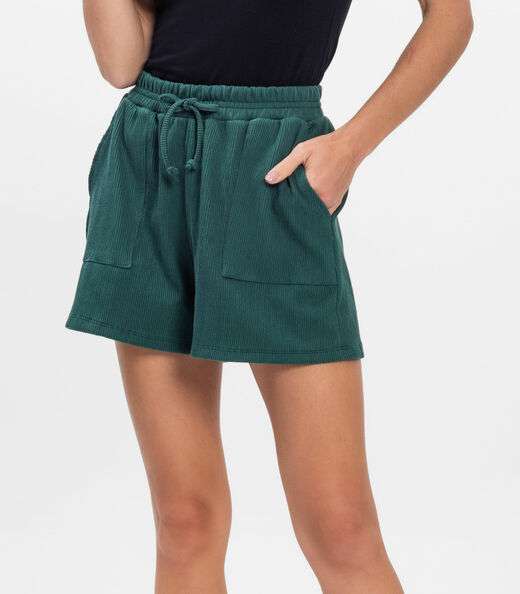 Shorts Feminino Infinita Cor Verde