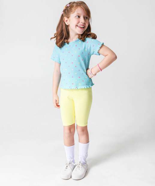 Image_Bermuda Infantil Ciclista Cotton Básica Marisa Tam 4 a 10