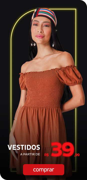 Vestidos a partir de R$39,99