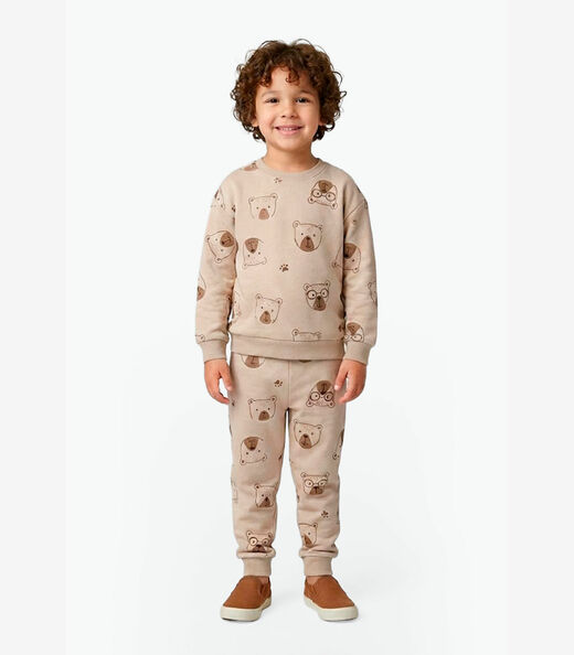 Image_Conjunto Blusão Com Calça Menino Rovi Kids Bege