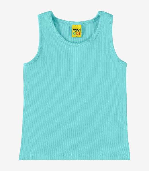 Regata Infantil Feminina Em Ribana Rovi kids Azul