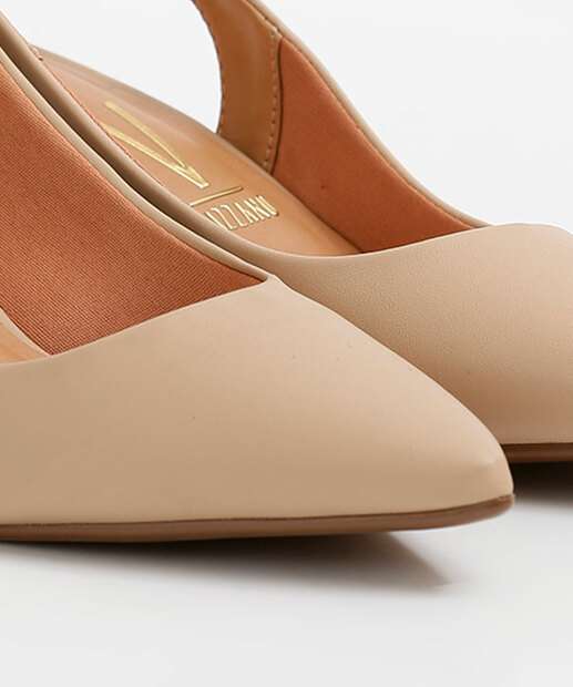 Scarpin Feminino Slingback Salto Fino Vizzano 