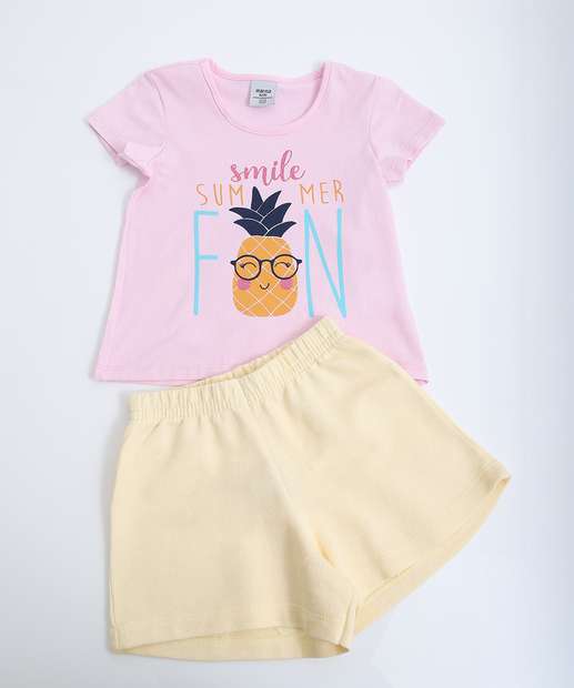 Image_Conjunto Infantil Manga Curta Estampado Marisa Tam 1 a 3