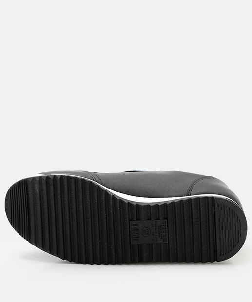 Tênis Casual Feminino Recorte Vizzano Preto