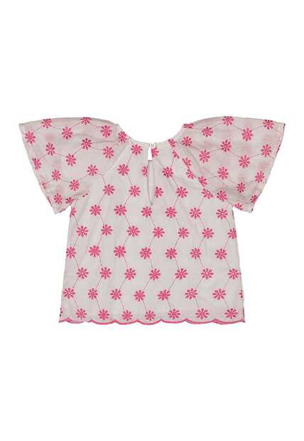 Conjunto Blusa e Short em Laise Bebê Quimby