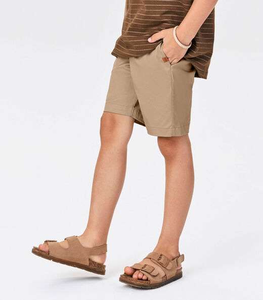 Conjunto Infantil Camiseta Com Bermuda Trick Nick Marrom