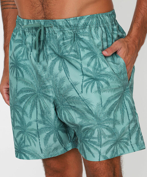 Bermuda Masculina Surf Coqueiros Marisa Verde