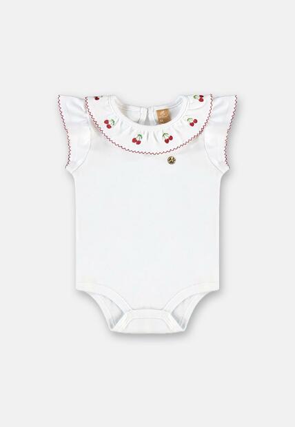Conjunto Body Short Suedine Up Baby