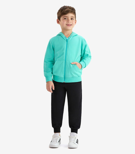 Calça de Moletom Unissex Rovi Kids Preto