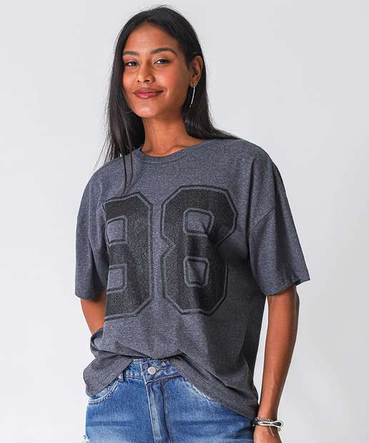 Image_Camiseta Feminina Oversized Estampada Marisa