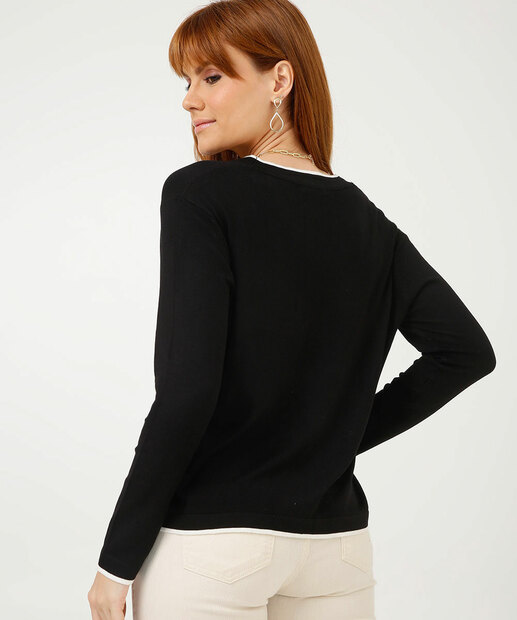 Cardigan Feminino Botões Marisa