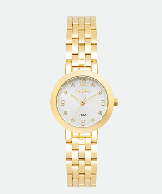  Kit Relógio Feminino Condor CO2035NWZK4K Dourado